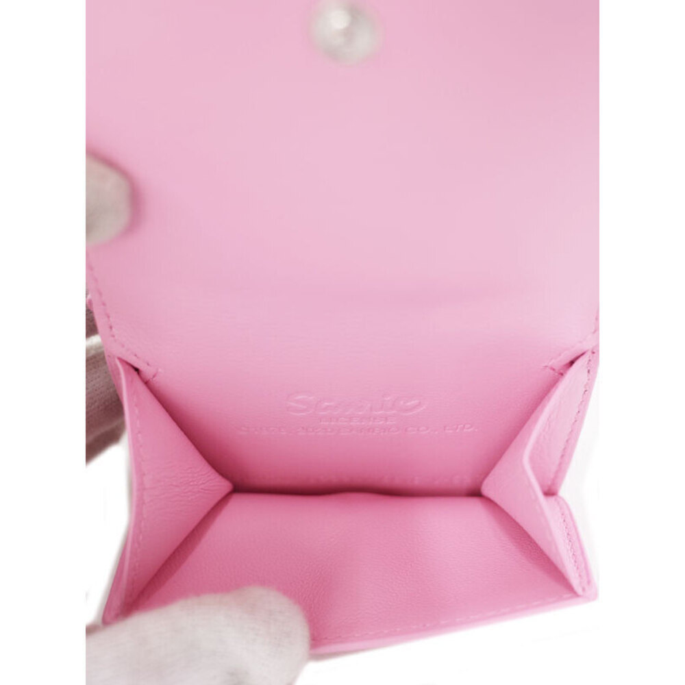 Balenciaga Hello Kitty Chain Tri fold Short Wallet - Picture 4 of 5